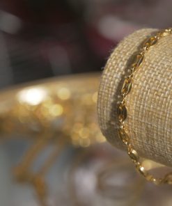 Bold Chain Link Bracelet – 18kt Gold-Plated