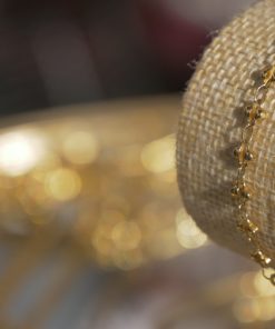 Handcrafted Elegance Bracelet – 18kt Gold-Plated